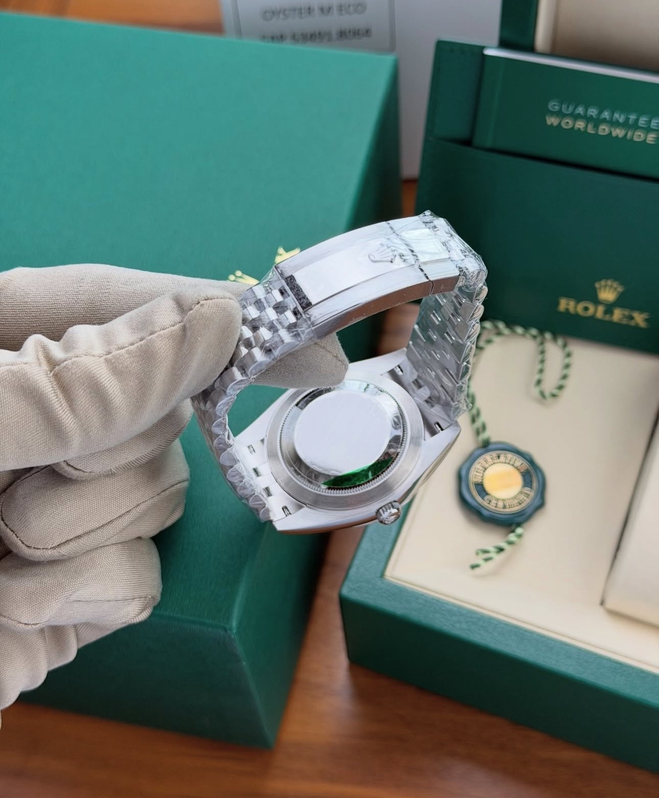 ROLEX DATEJUST JUBILEE OCEAN BLUE