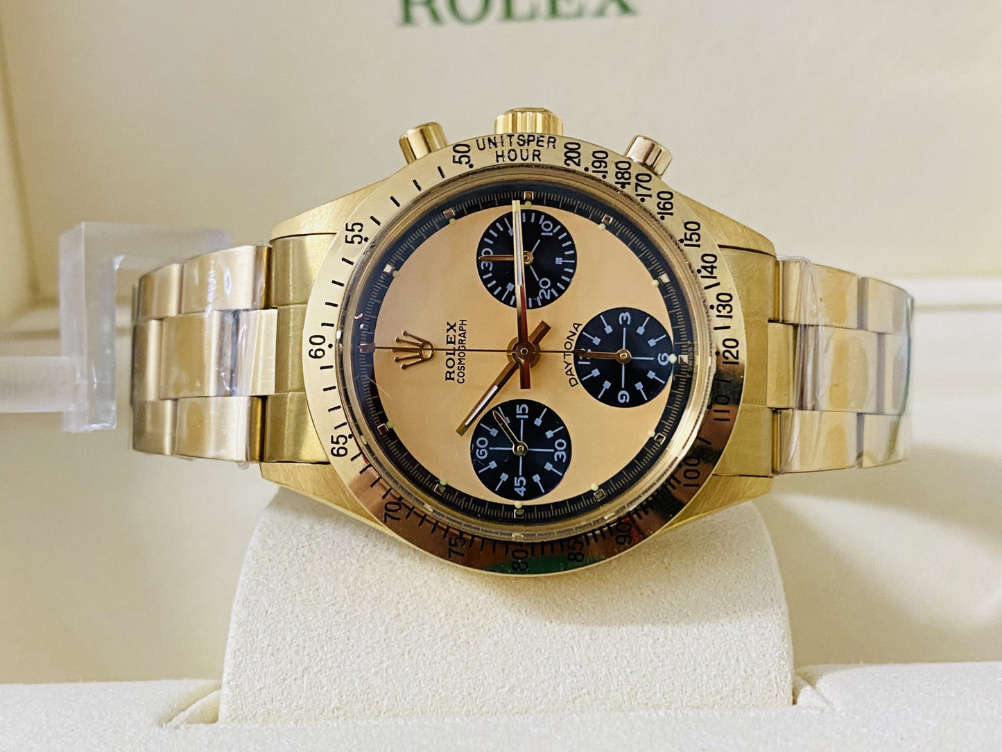 ROLEX DAYTONA PAUL NEWMAN 6245 CHAMPAGNE/ORO