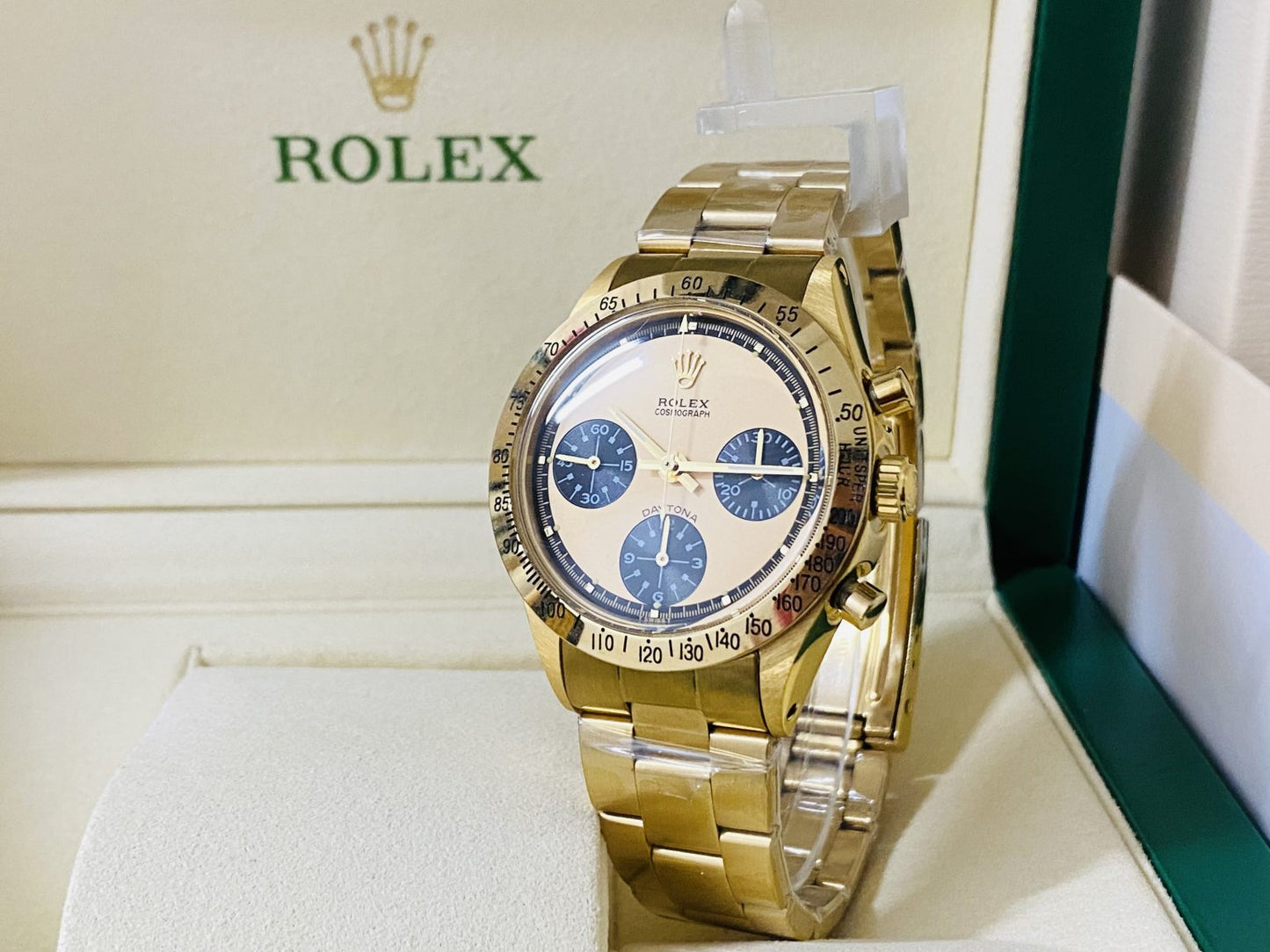 ROLEX DAYTONA PAUL NEWMAN 6245 CHAMPAGNE/ORO