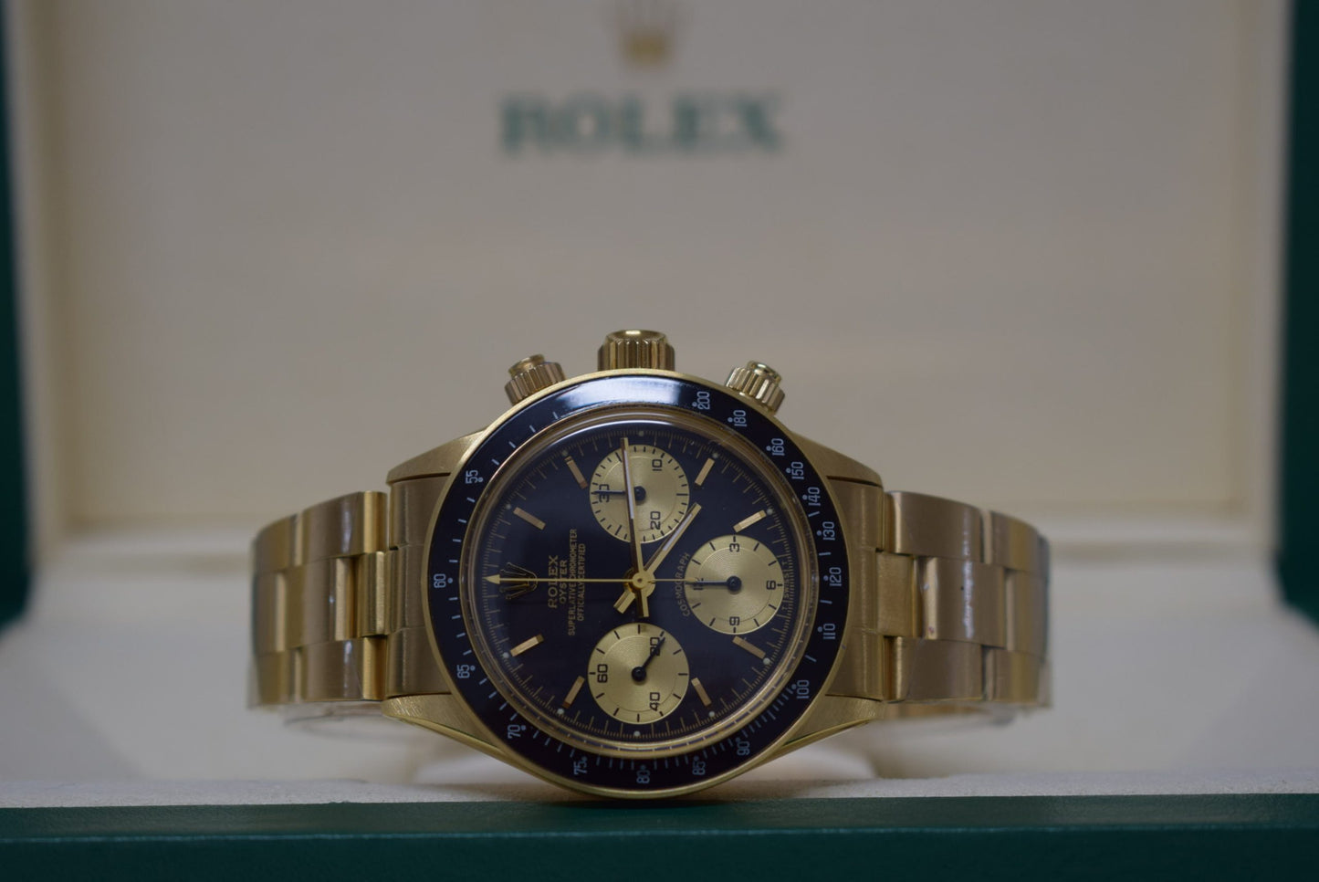 ROLEX DAYTONA PAUL NEWMAN 6263 ORO/NERO