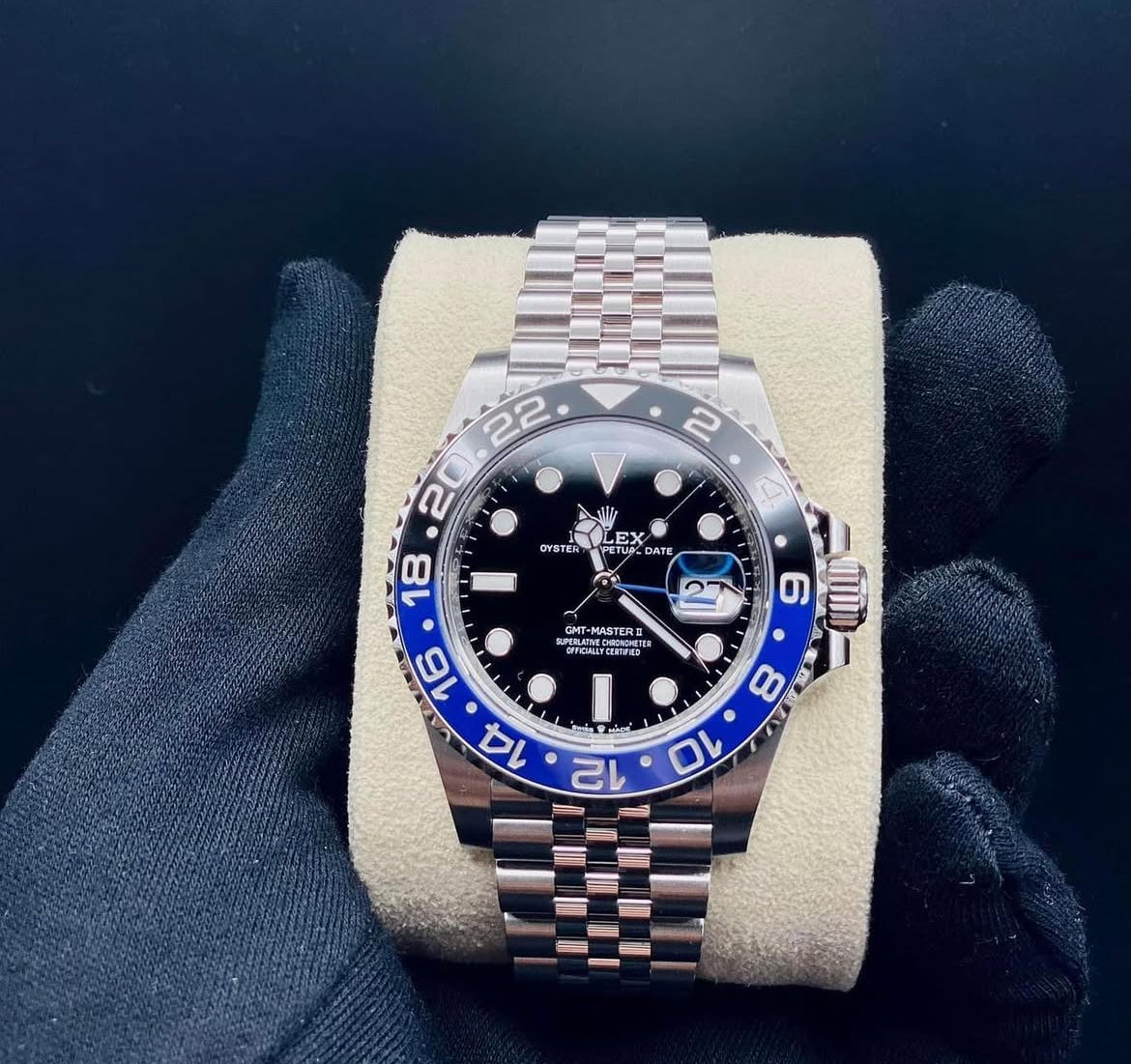 ROLEX GMT MASTER II BATMAN JUBILÈE