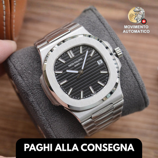 PATEK PHILIPPE NAUTILUS BLACK DIAL 5711